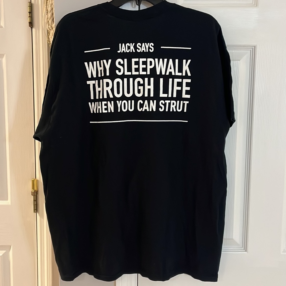 Mens XL black tshirt. Cincinnati JACK casino